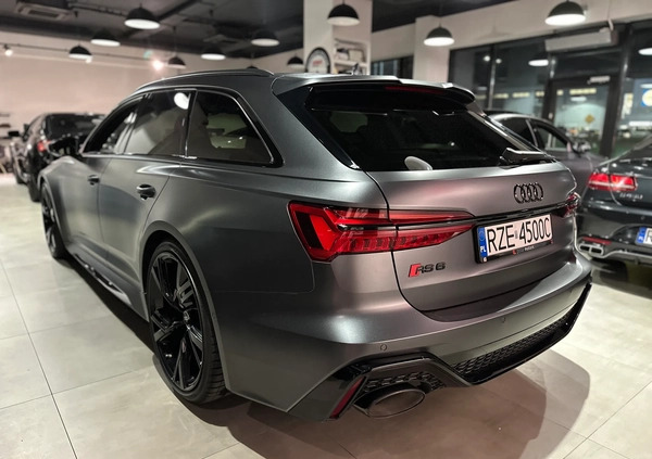 Audi RS6 cena 614000 przebieg: 23209, rok produkcji 2022 z Morąg małe 781